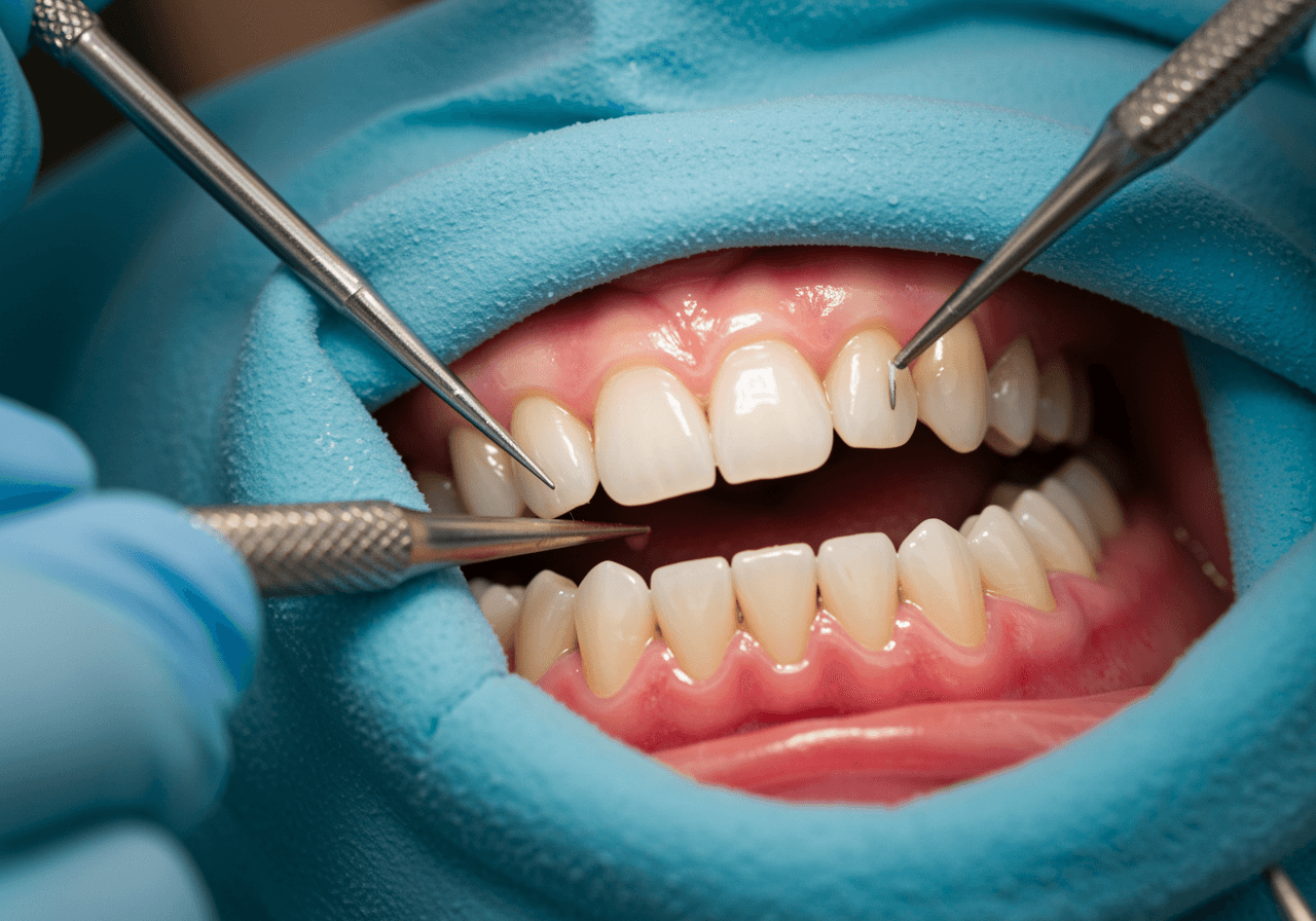 Aesthetic gum correction