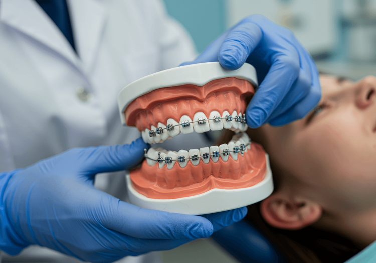 Metal and Ceramic Braces